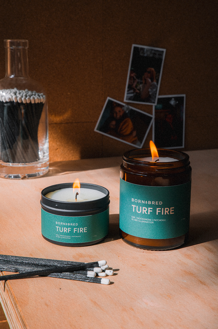 Turf Fire Candle Small