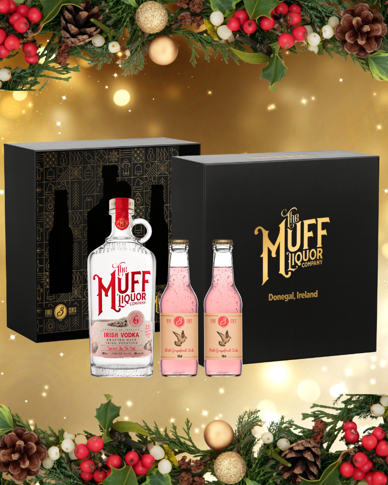 PRE-ORDER: Muff Vodka &amp; Pink Grapefruit Christmas Box