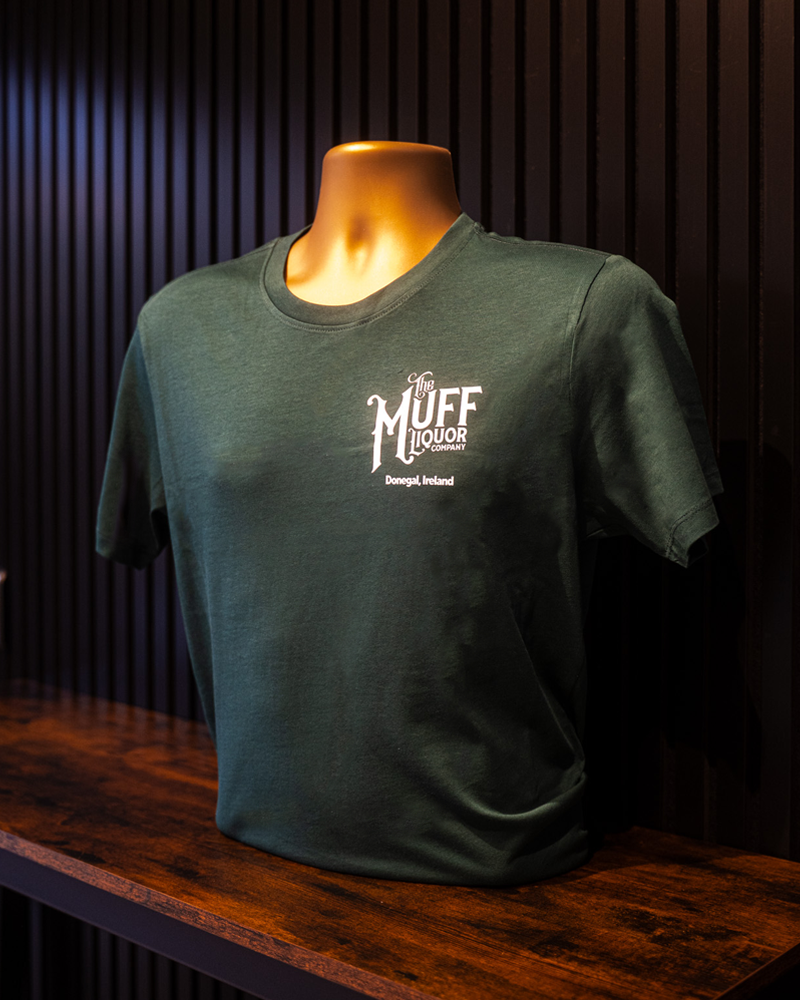 Muff Dark Green Cotton Unisex T-Shirt