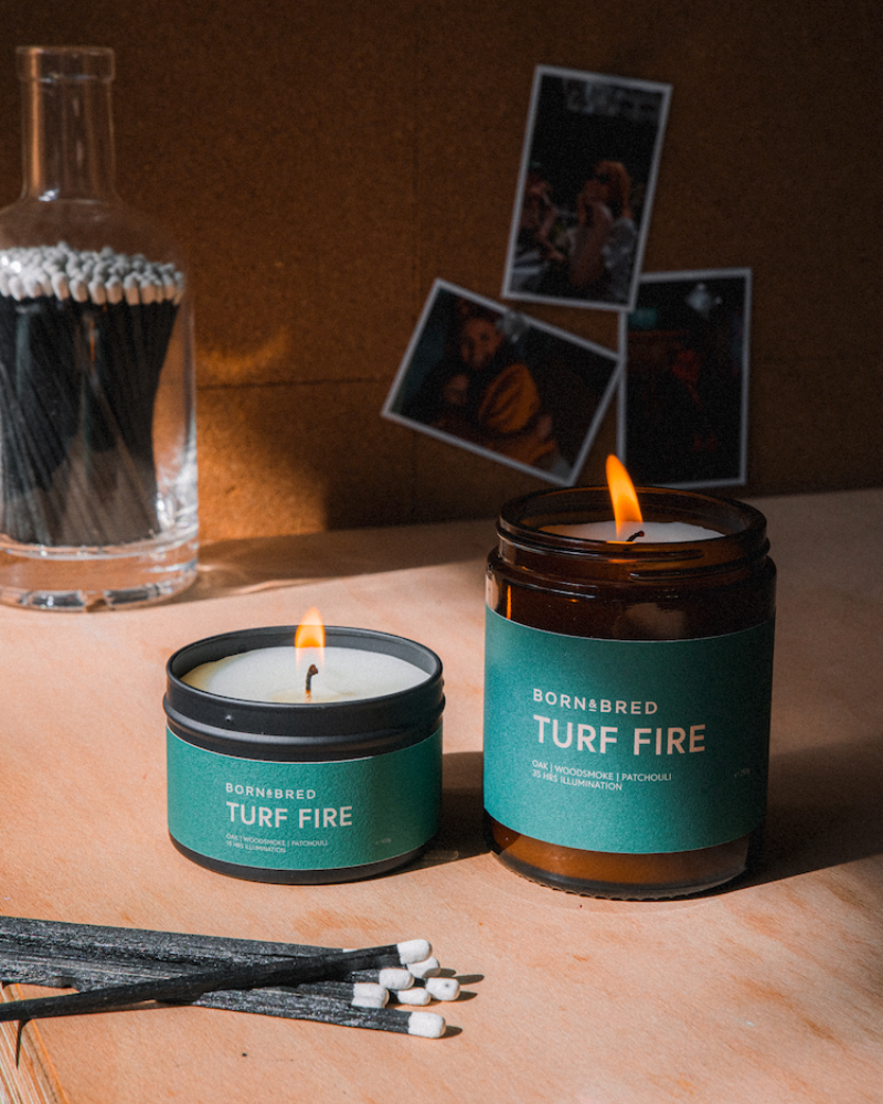 Turf Fire Candle Small